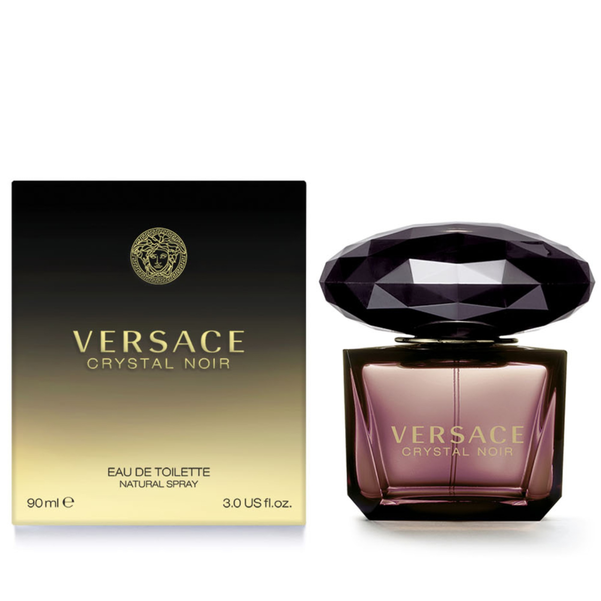 90 ML VERSACE Crystal Noir Versace Crystal Noir EDT 1 of 2