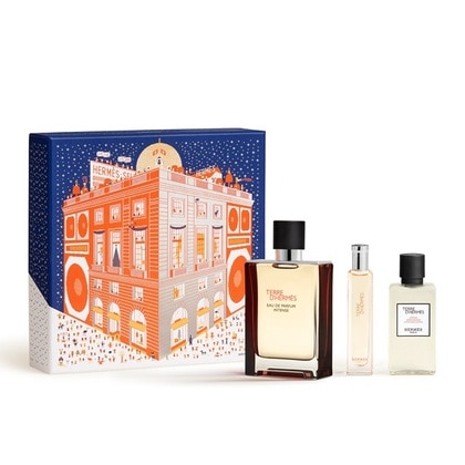 100+15+40 ML Hermès Terre D'Hermes Szett Terre D'Hermes Eau de Parfum Intense  1 of 2 