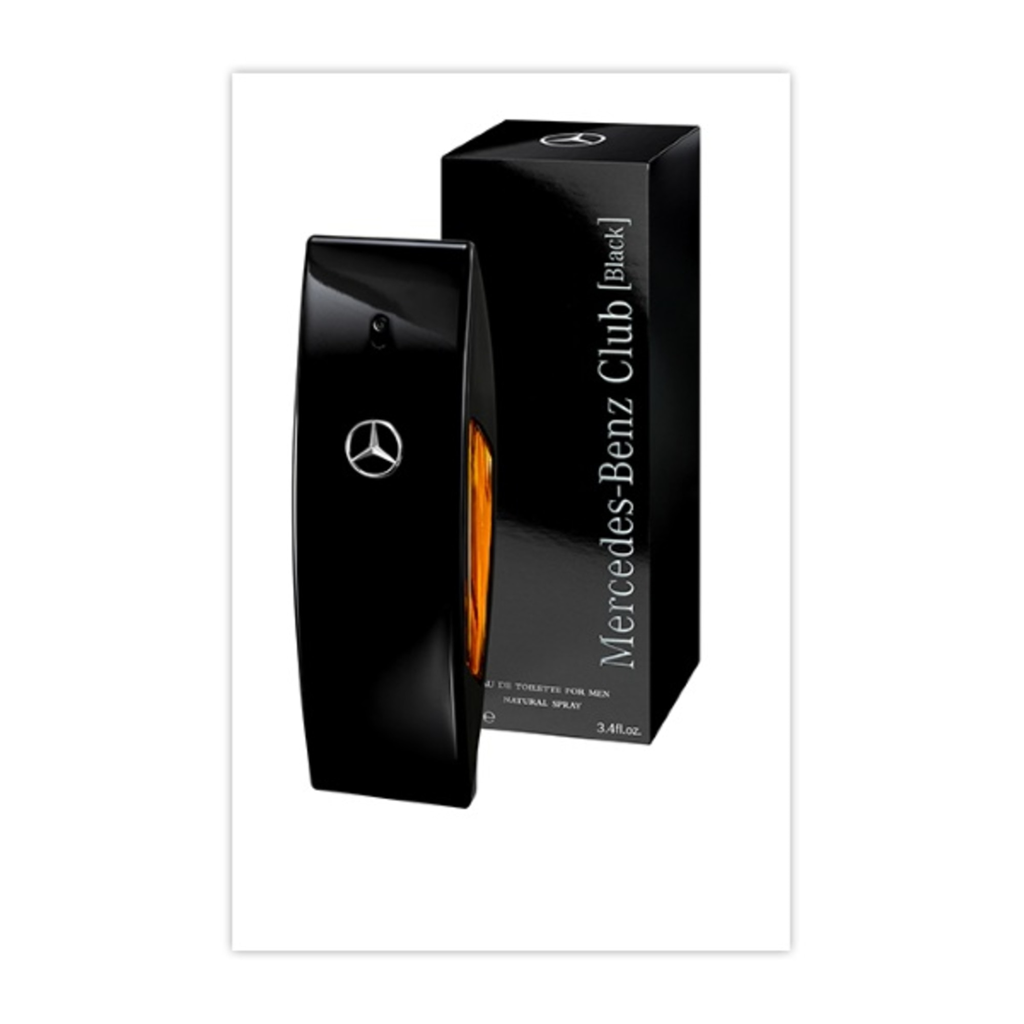 100 ML MERCEDES BENZ CLUB Club Black Eau de Toilette 1 of 3