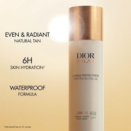 Dior Solar The Protective Face and Body Oil SPF 15 Arc- és testápoló olaj
