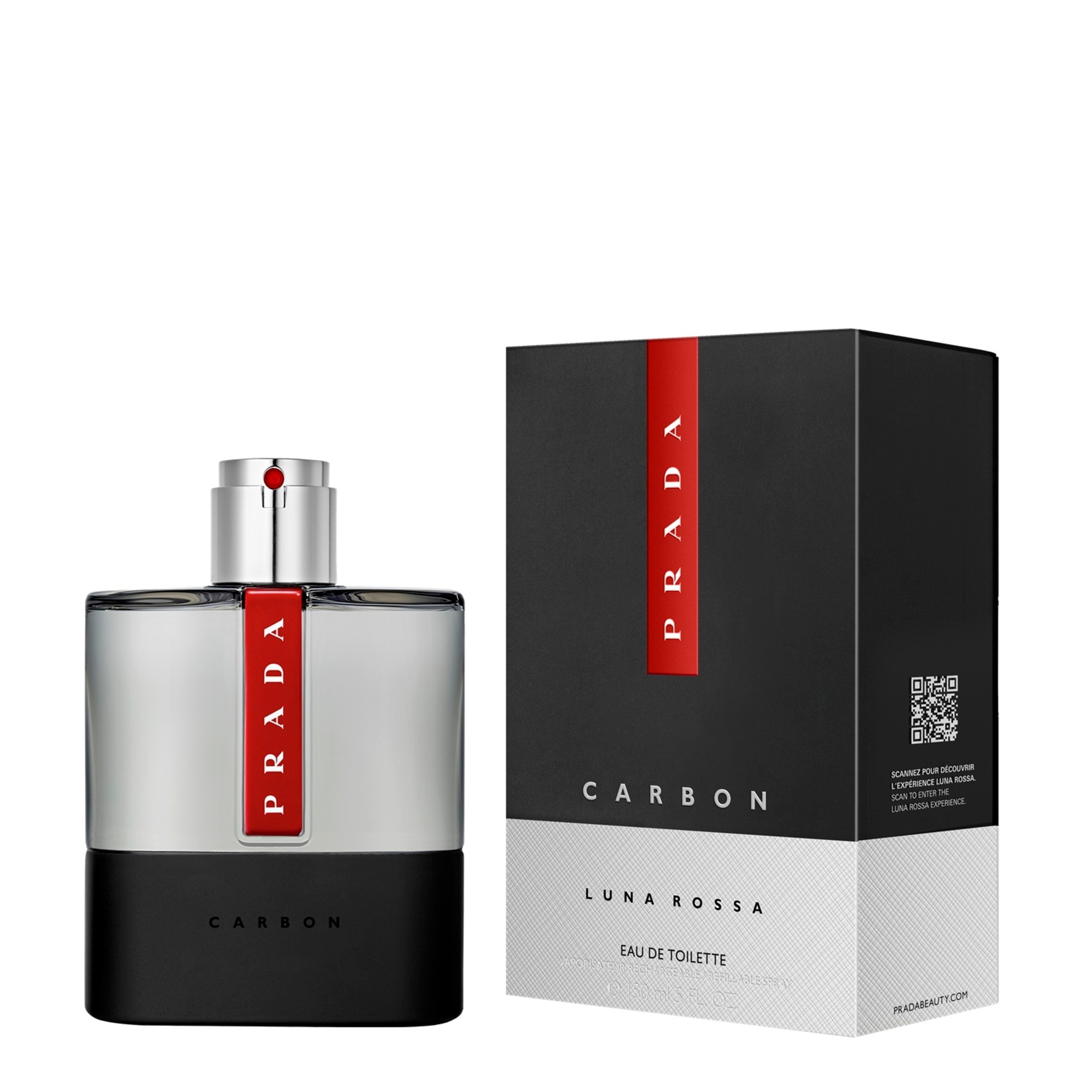 100 ML PRADA LUNA ROSSA CARBON Eau de toilette LUNA ROSSA CARBON  1 of 3 