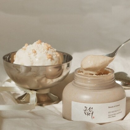 Szájmaszk  Ground Rice Honey Glow Mask