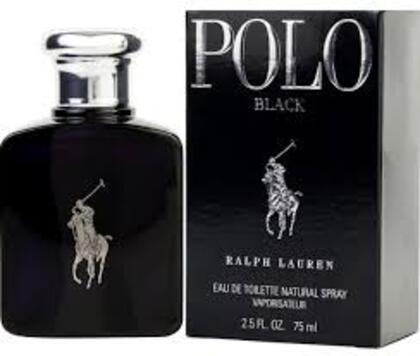 75 ML RALPH LAUREN POLO POLO BLACK Eau de Toilette  1 of 1 