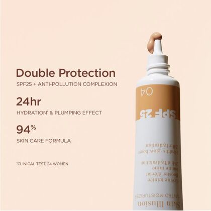 Skin Illusion Tinted Moisturizer SPF25 Színezett hidratáló