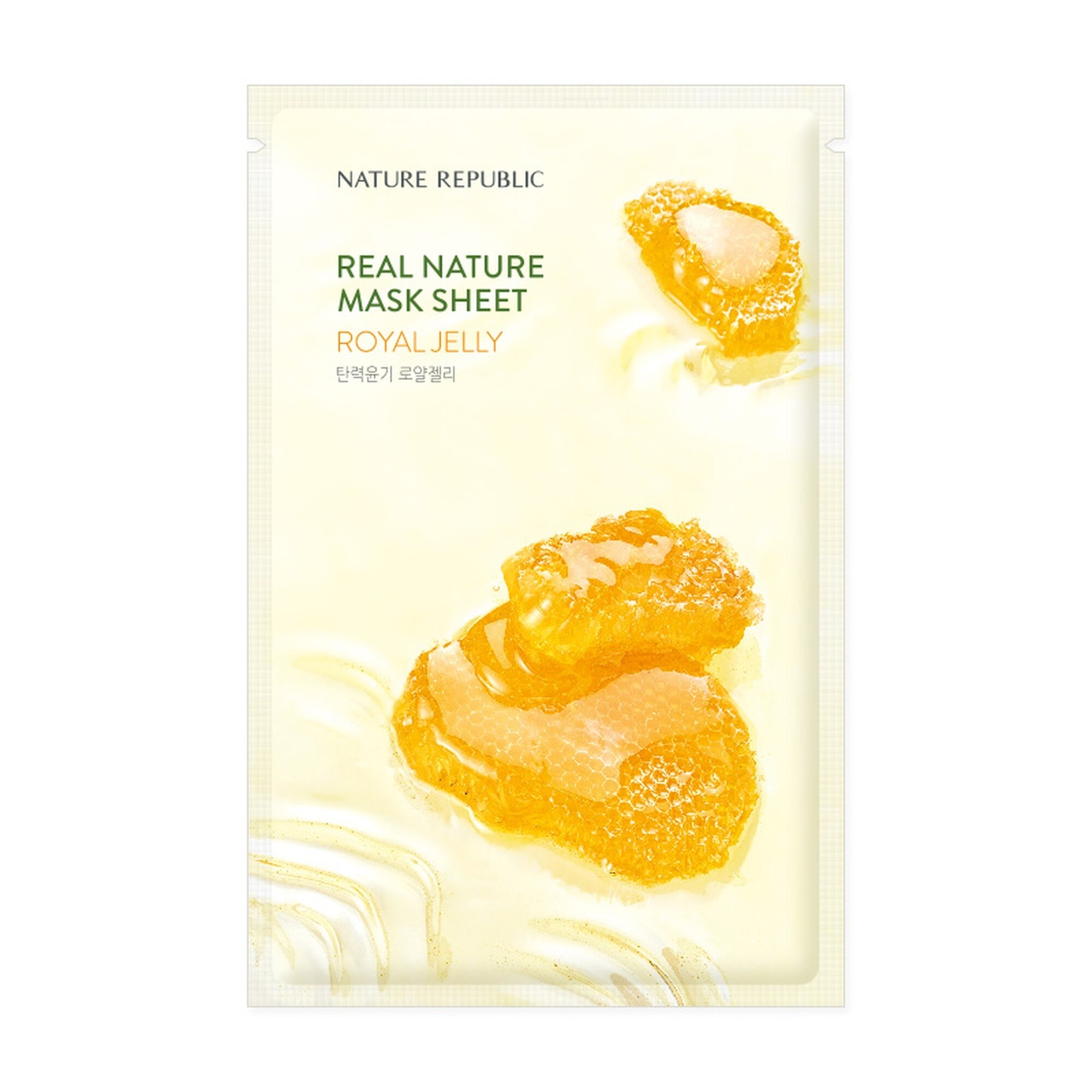 30 G NATURE REPUBLIC Mask Fátyolmaszk-Royal Jelly 1 of 1 Fátyolmaszk-Royal Jelly