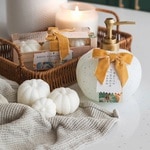 500 ML SOMERSET Halloween Pumpkins Folyékony kézmosó szappan White Pumpk Sage 2 of 3 Folyékony kézmosó szappan White Pumpk Sage