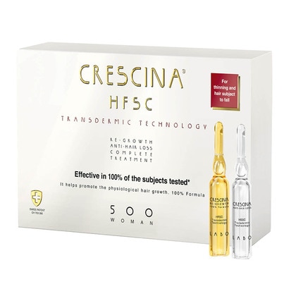 70 ML LABO SUISSE Crescina Transdermic Complete Treatment 500 haj újranövekedést serkentő és hajhullás elleni kezelés nőknek  1 of 3 