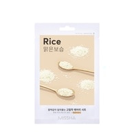 19 G MISSHA Mask Fátyolmaszk-Airy Fit Rice  