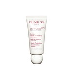 30 ML CLARINS UV PLUS UV Plus Day Screen Translucent Arcápoló  1 of 3 UV Plus Day Screen Translucent Arcápoló