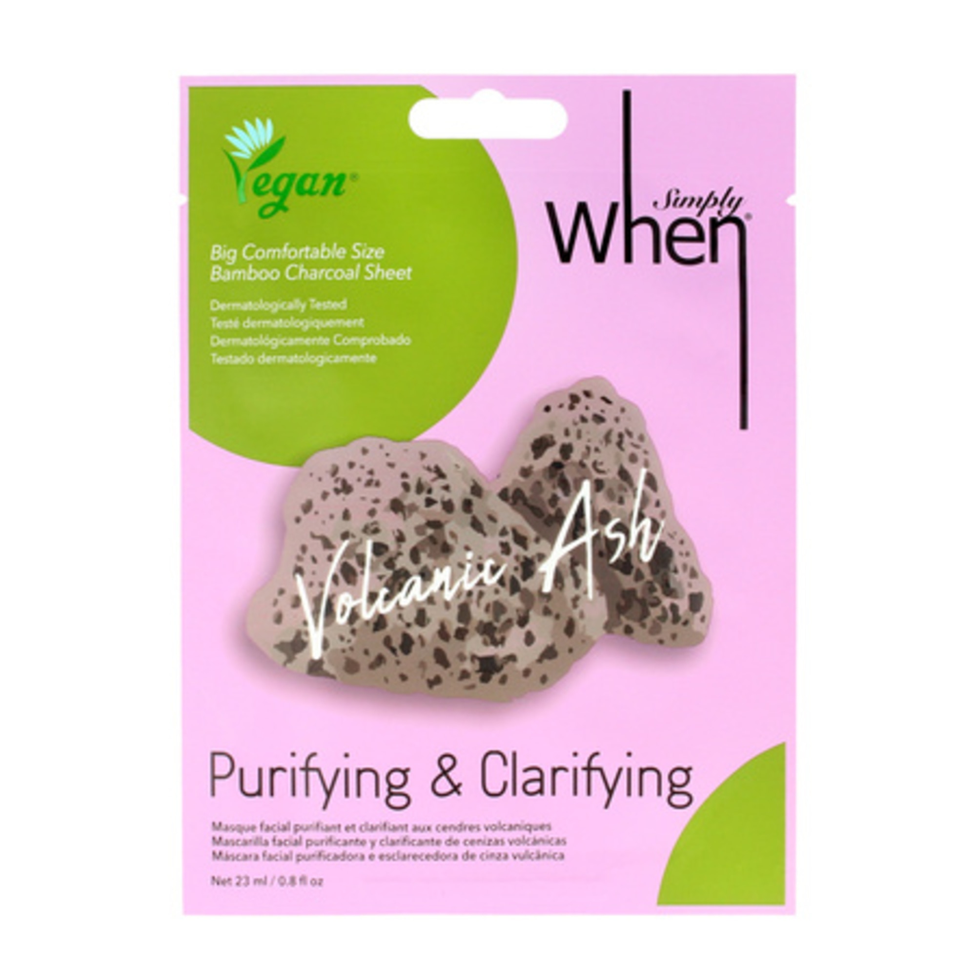23 ML WHEN Vegan Volcanic Ash Vegan Volcanic Ash Purifying & Clarifying Arcmaszk 1 of 1