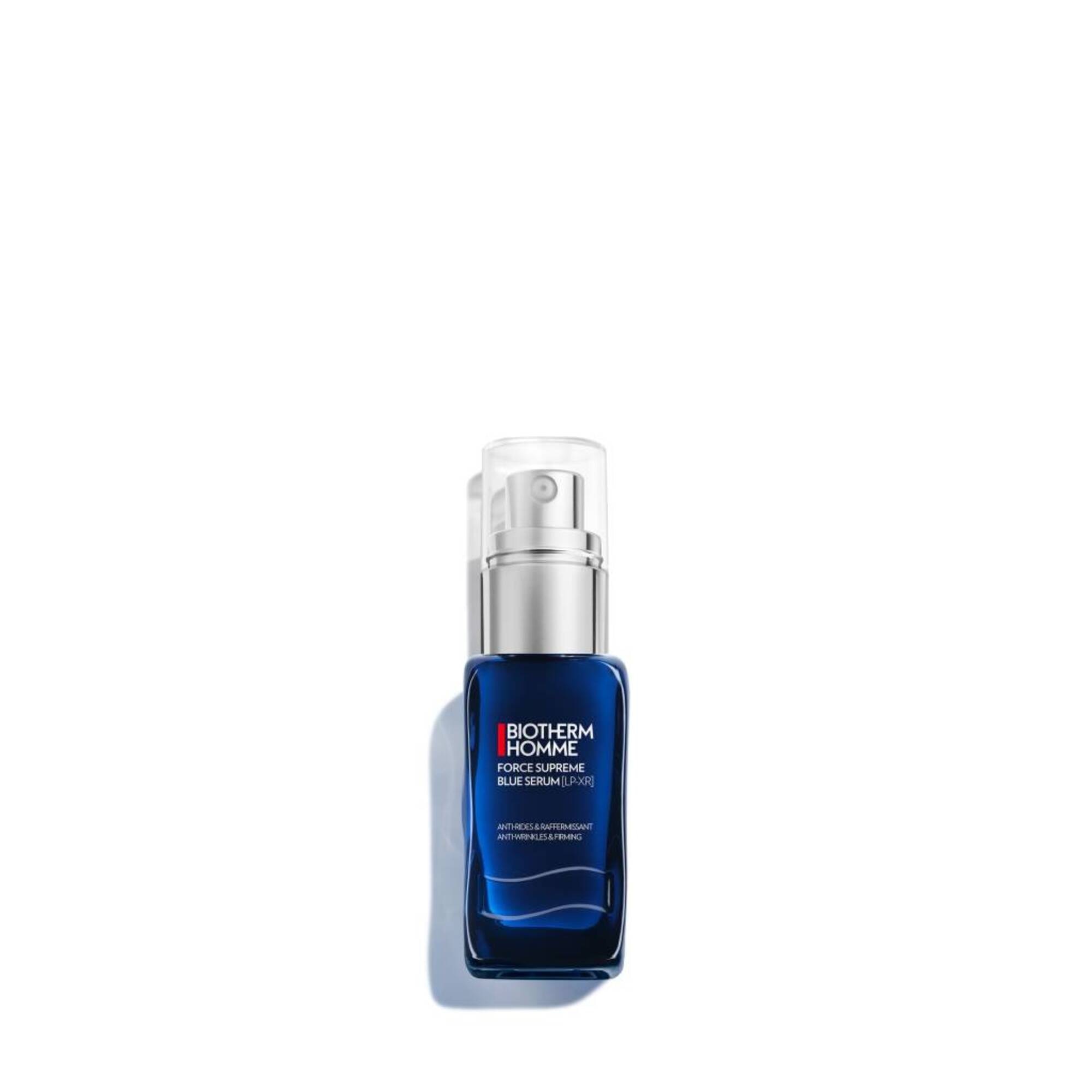 30 ML BIOTHERM FORCE SUPREME FORCE SUPREME BLUE SERUM HOMME LP-XR ÖREGEDÉSGÁTLÓ SZÉRUM 1 of 3