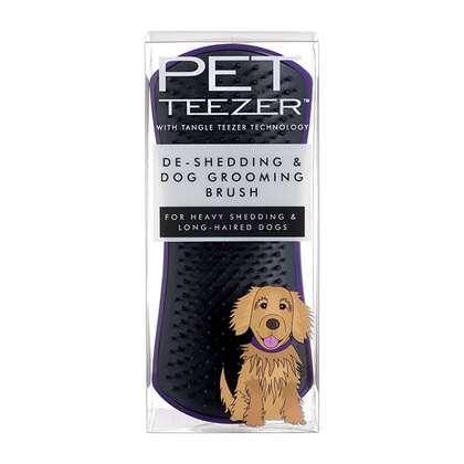 1 DB Tangle Teezer DE SHEDDING Purple Grey Kutyakozmetikai kefe  1 of 1 