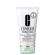 150 ML CLINIQUE All About Clean All About Clean 2-in-1 Cleansing Exfoliating Jelly arctisztító zselé  1 of 2 