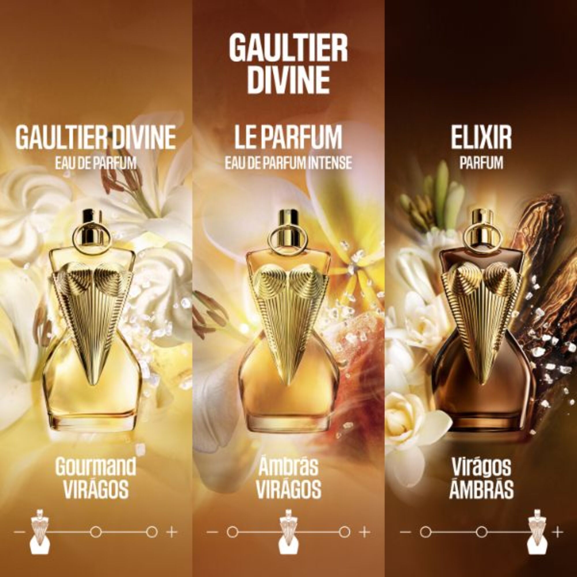 50 ML JEAN PAUL GAULTIER Gaultier Divine Gaultier Divine Elixir Parfum  1 of 7 