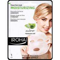  IROHA NATURE IROHA TISSUE MASK ALOE VERA Hidratáló fátyolmaszk  1 of 2 