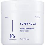 90 DARAB MISSHA Super Aqua Sminklemosó pároknak Super Aqua Ultra Hyalron Toner Pads  1 of 1 Sminklemosó pároknak Super Aqua Ultra Hyalron Toner Pads