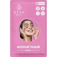  STAY WELL SKIN-CARE Fátyolmaszk-Panda  