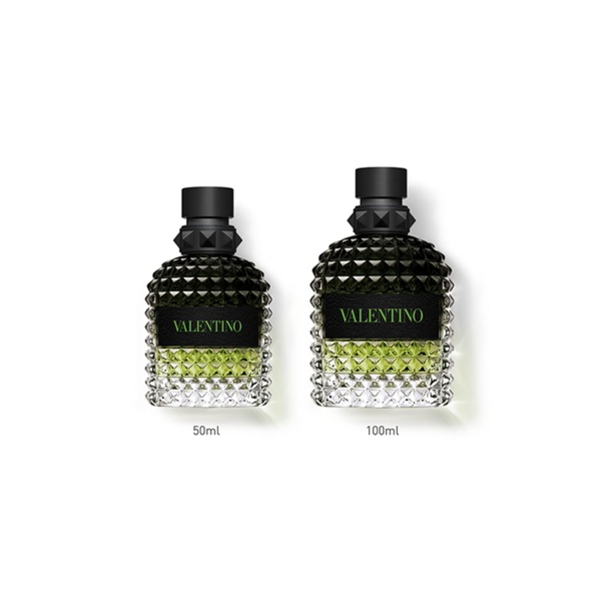 100 ML VALENTINO BORN ROMA GREEN UOMO Born in Roma Uomo Green Stravaganza Eau de Toilette  1 of 8 