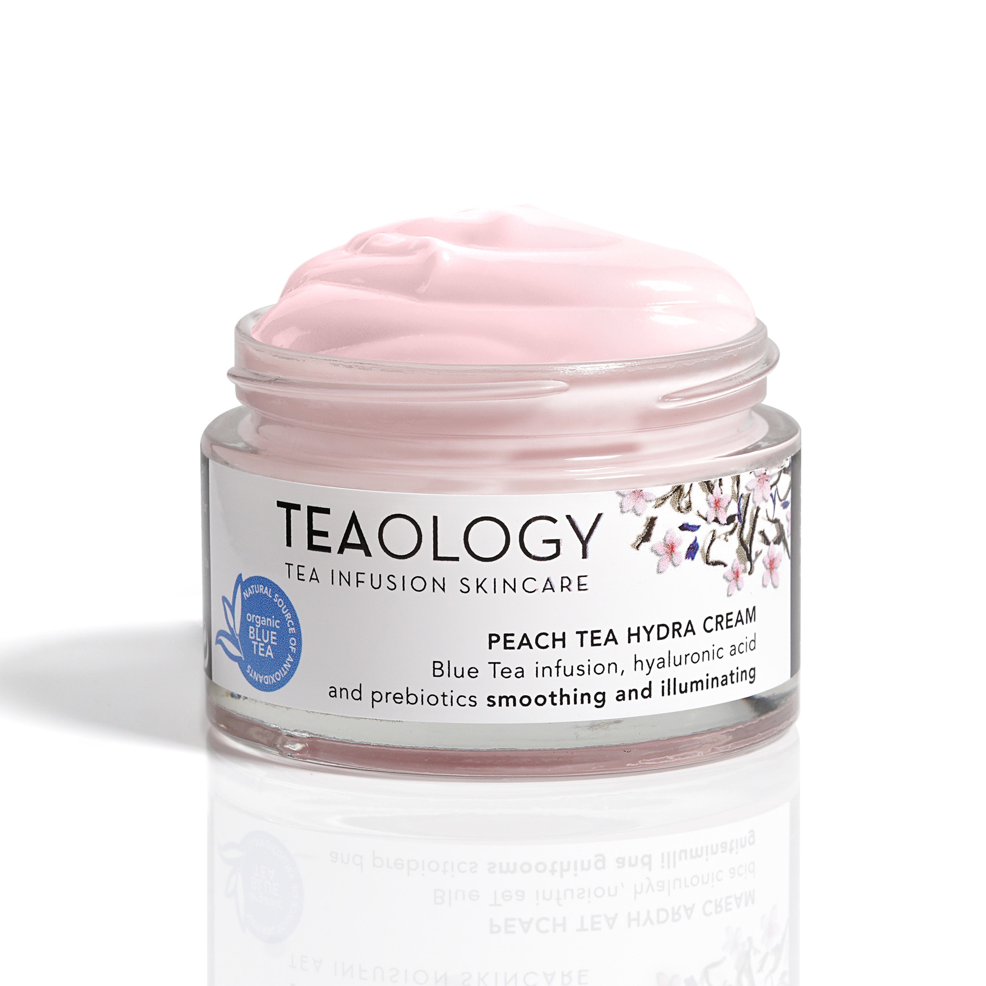 50 ML Teaology Peach Tea Peach Tea Hydra Hidratáló arc és nyakkrém