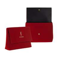  YVES SAINT LAURENT undefined YSL Premium red pouch GWP  1 of 2 