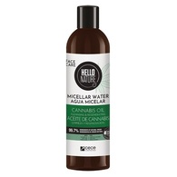 300 ML Hello Nature CANNABIS MICELLAR WATER CANNABIS OIL Arctisztító  1 of 2 