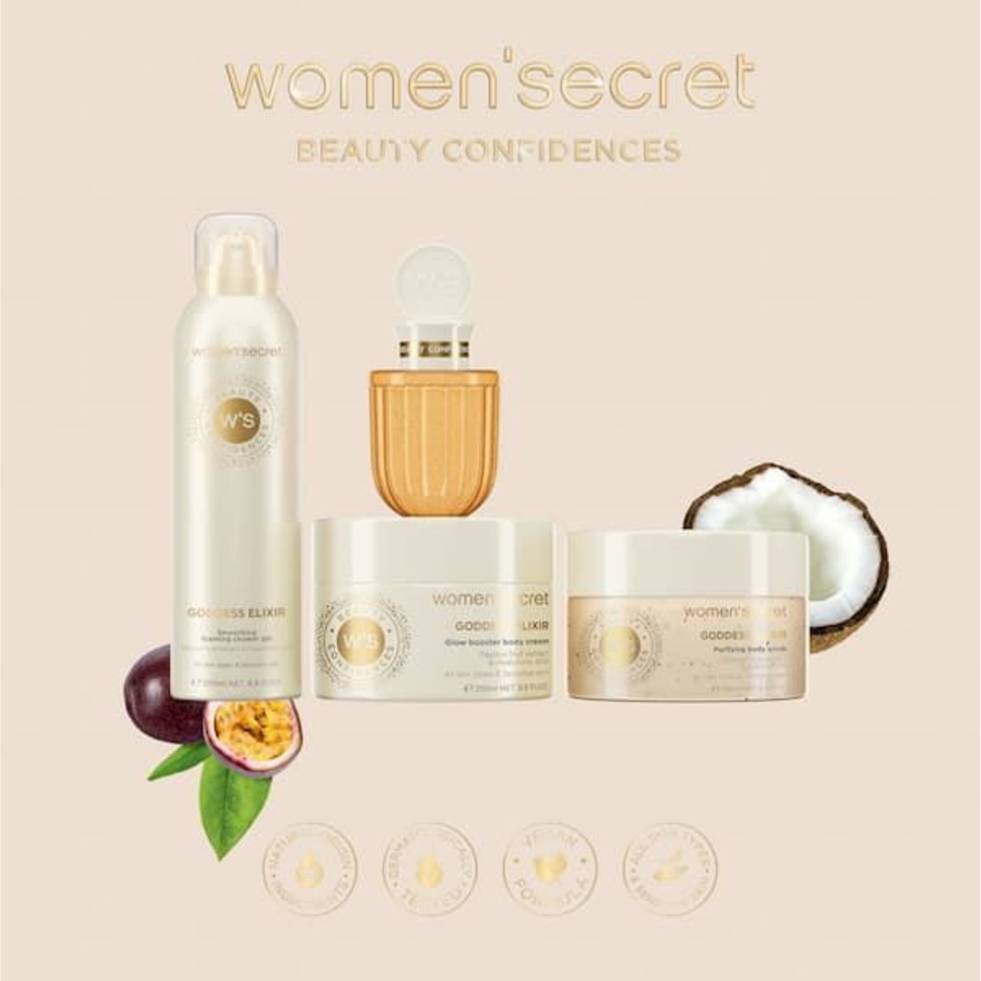 200 ML WOMENS SECRET Goddess Elixir Goddess Elixir Tusfürdő 2 of 2 Goddess Elixir Tusfürdő