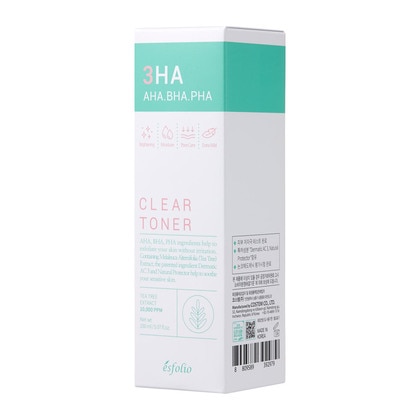 3ha clear cleansing toner Tonik