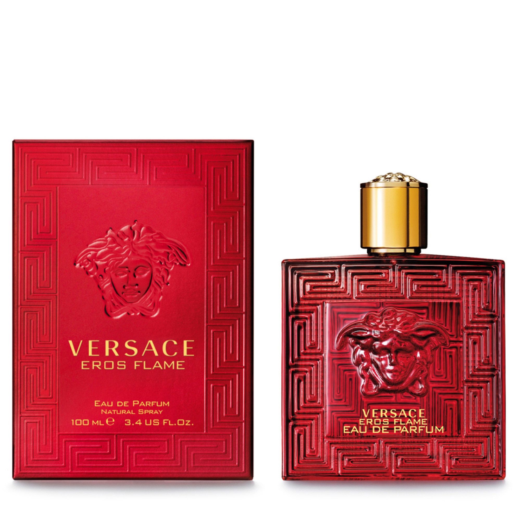 100 ML VERSACE Eros Flame Versace Eros Flame EDP 2 of 2 Versace Eros Flame EDP