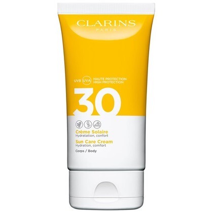 150 ML CLARINS Suncare Body Cream SPF30 Clarins Suncare Body Cream SPF30 Napozo Krem Testre  1 of 1 