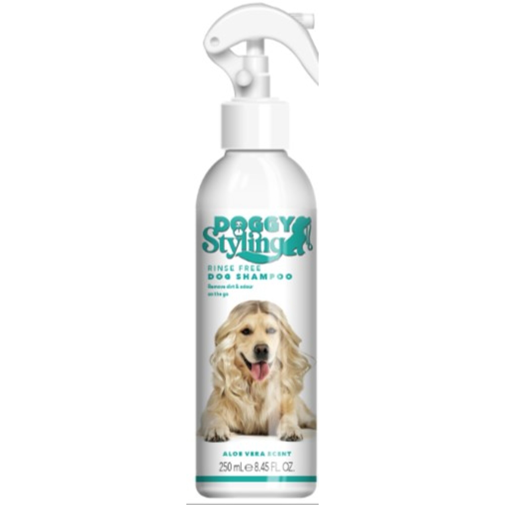250 ML SOMERSET Doggy Styling Öblítés nélküli kutyasampon Aloe Vera 1 of 1