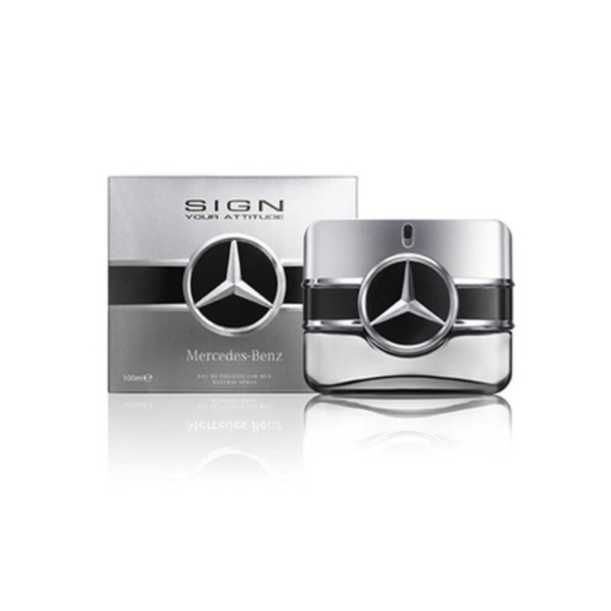 100 ML MERCEDES BENZ MERCEDES-BENZ SIGN SIGN YOUR ATTITUDE Eau de Toilette  1 of 3 
