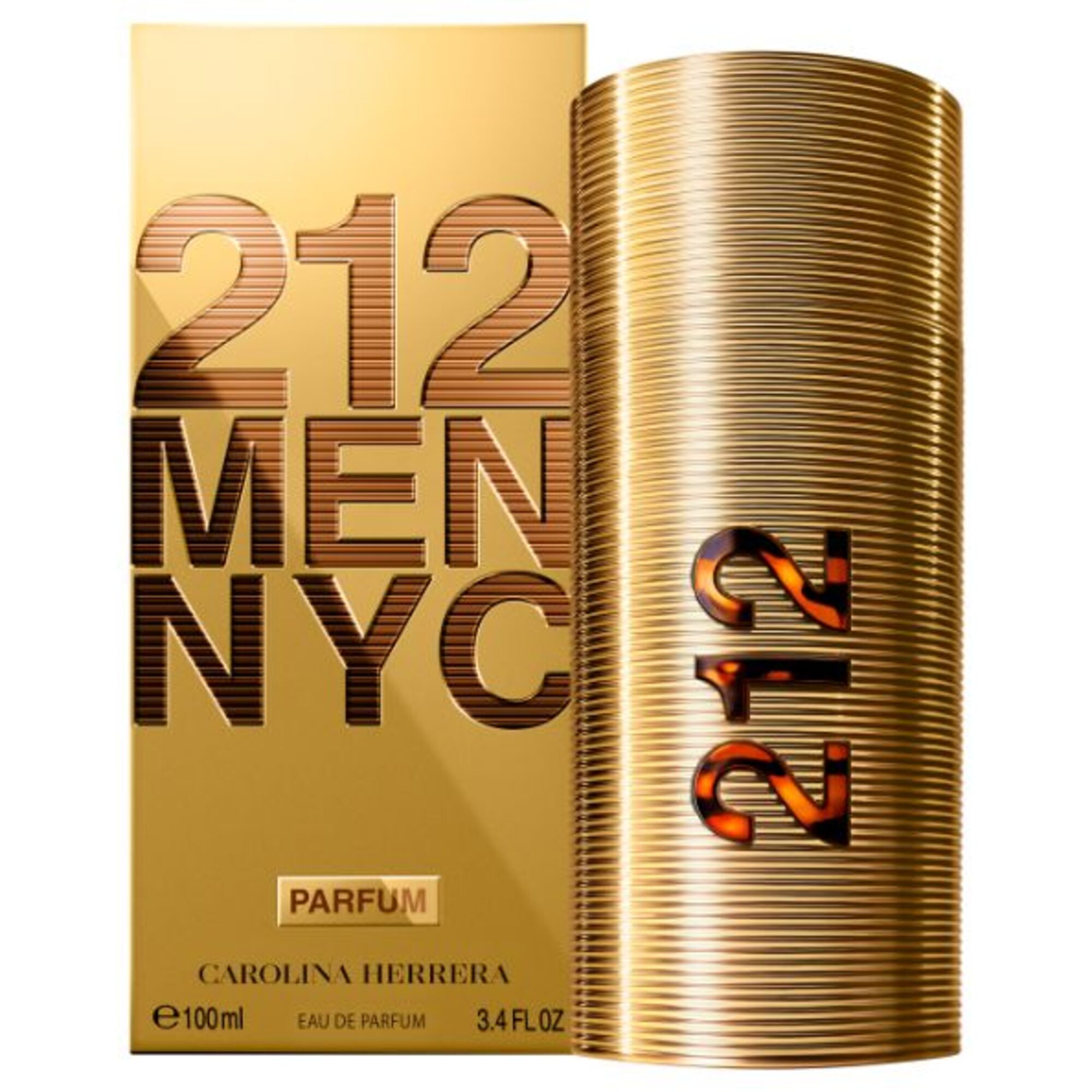 100 ML Carolina Herrera 212 Men 212 Men NYC Parfum Eau de Parfum  1 of 2 