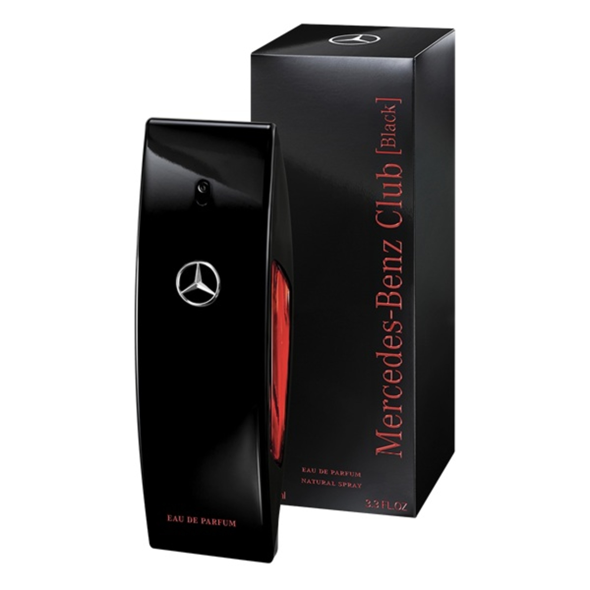 100 ML MERCEDES BENZ CLUB Club Black Eau de Parfum  1 of 3 