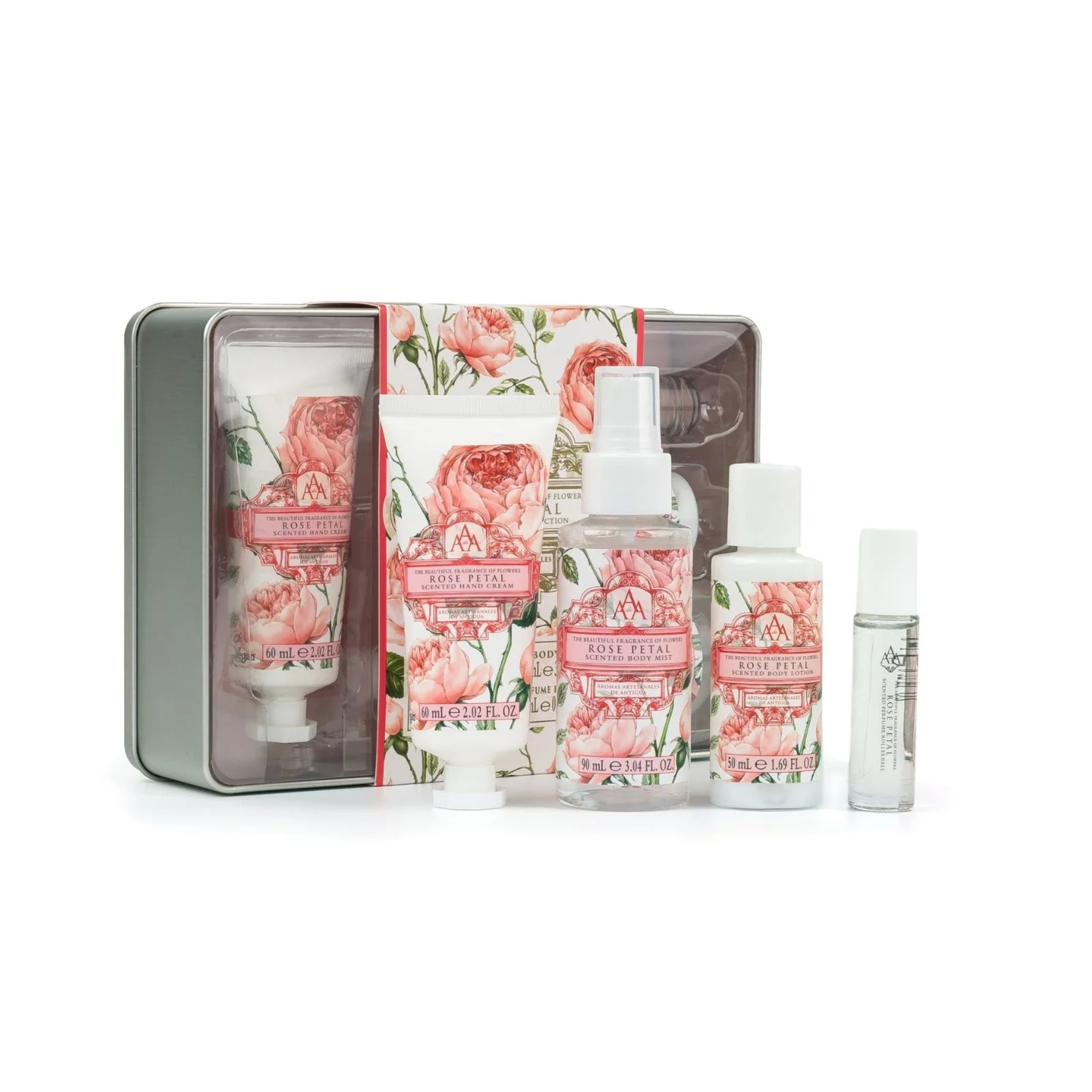 60+90+50+8 ML SOMERSET AAA Body Care Ápoló szett Rose Petal 1 of 2 Ápoló szett Rose Petal