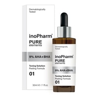 30 ML InoPharm Pure Elements Face Peeling 9 AHA BHA Hámlasztó  1 of 2 