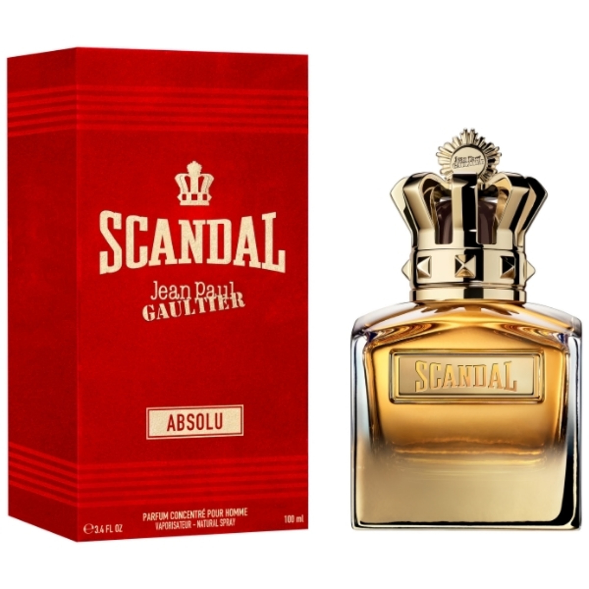 100 ML JEAN PAUL GAULTIER Scandal Absolu Scandal Absolu Pour Homme Parfum 1 of 6
