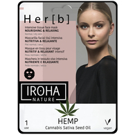  IROHA NATURE IROHA TISSUE MASK Cannabis fátyolmaszk  1 of 2 