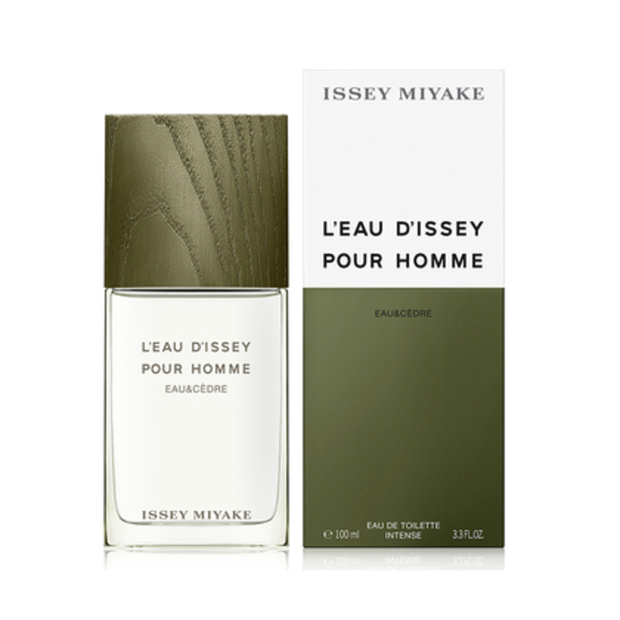 100 ML ISSEY MIYAKE L'Eau d'Issey L’Eau d’Issey Eau Cedre Eau de Toilette Intense  1 of 2 