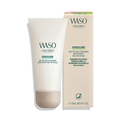 125 ML SHISEIDO WASO SHIKULIME WASO SHIKULIME GEL-TO-OIL sminklemosó és arctisztító  1 of 1 