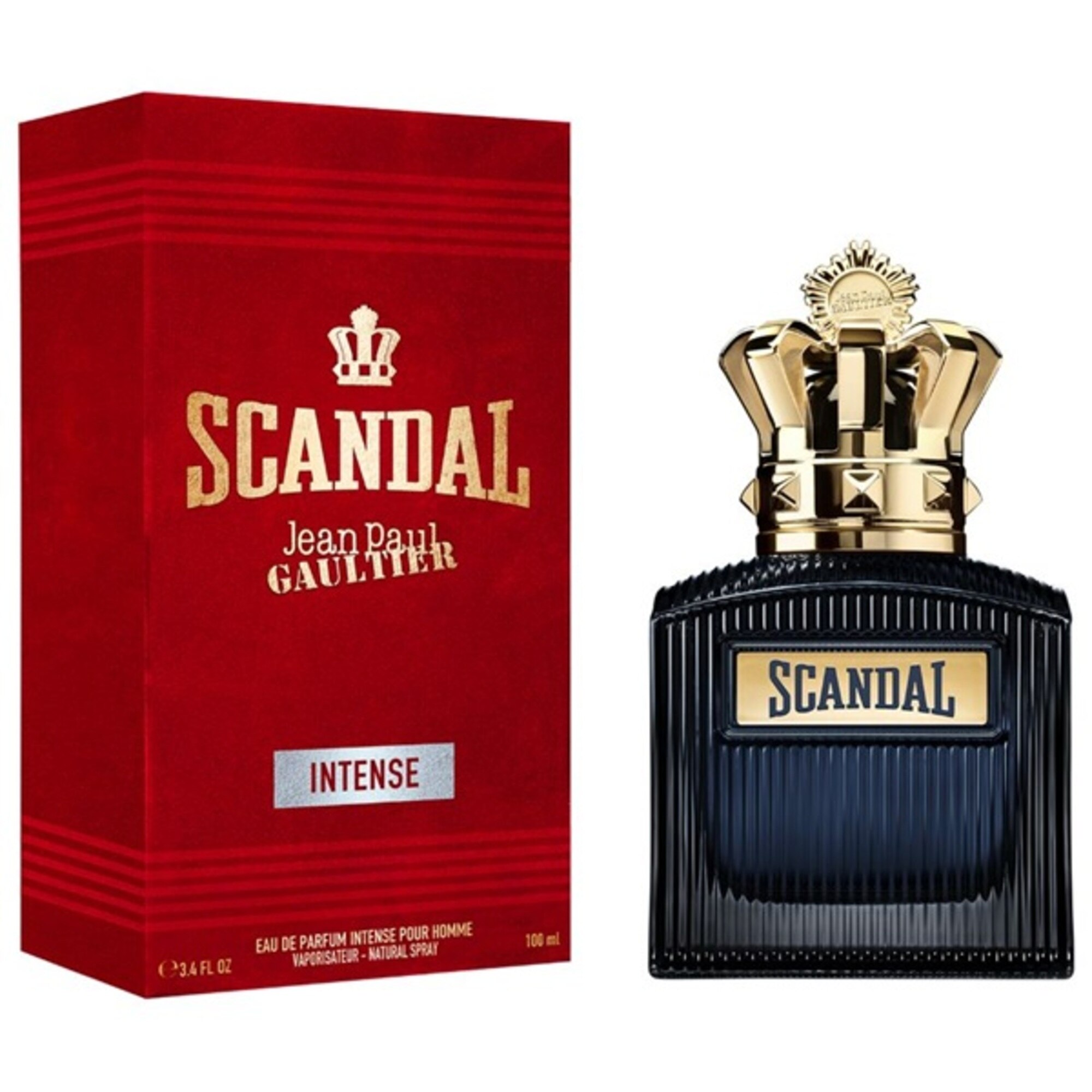 100 ML JEAN PAUL GAULTIER Scandal Pour Homme Scandal Pour Homme Intense Eau De Parfum Intense  1 of 6 