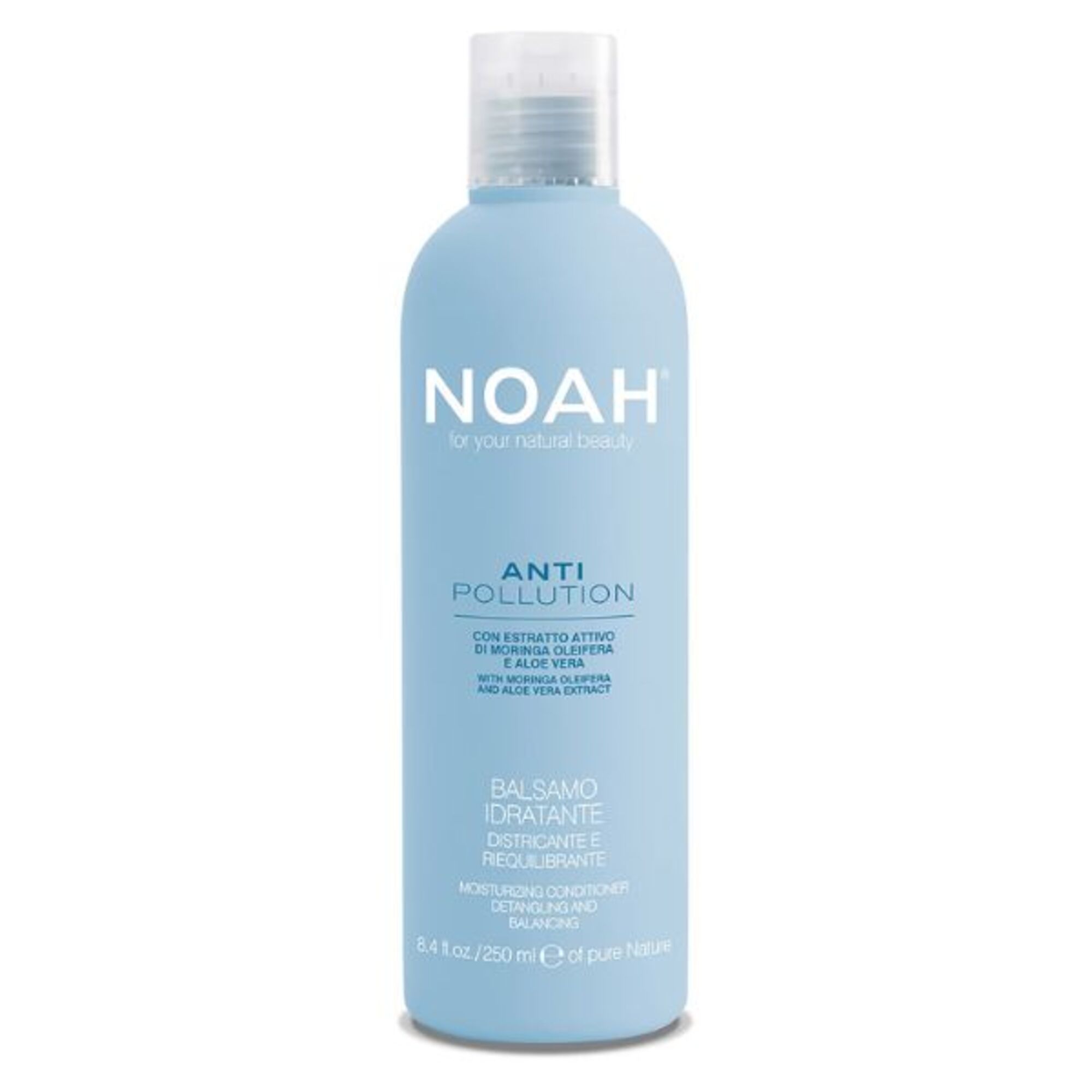 250 ML Noah MORINGA OLEIFERA AND ALOE VERA EXTRACT Moisturising and detangling Hajkondícionáló 1 of 1