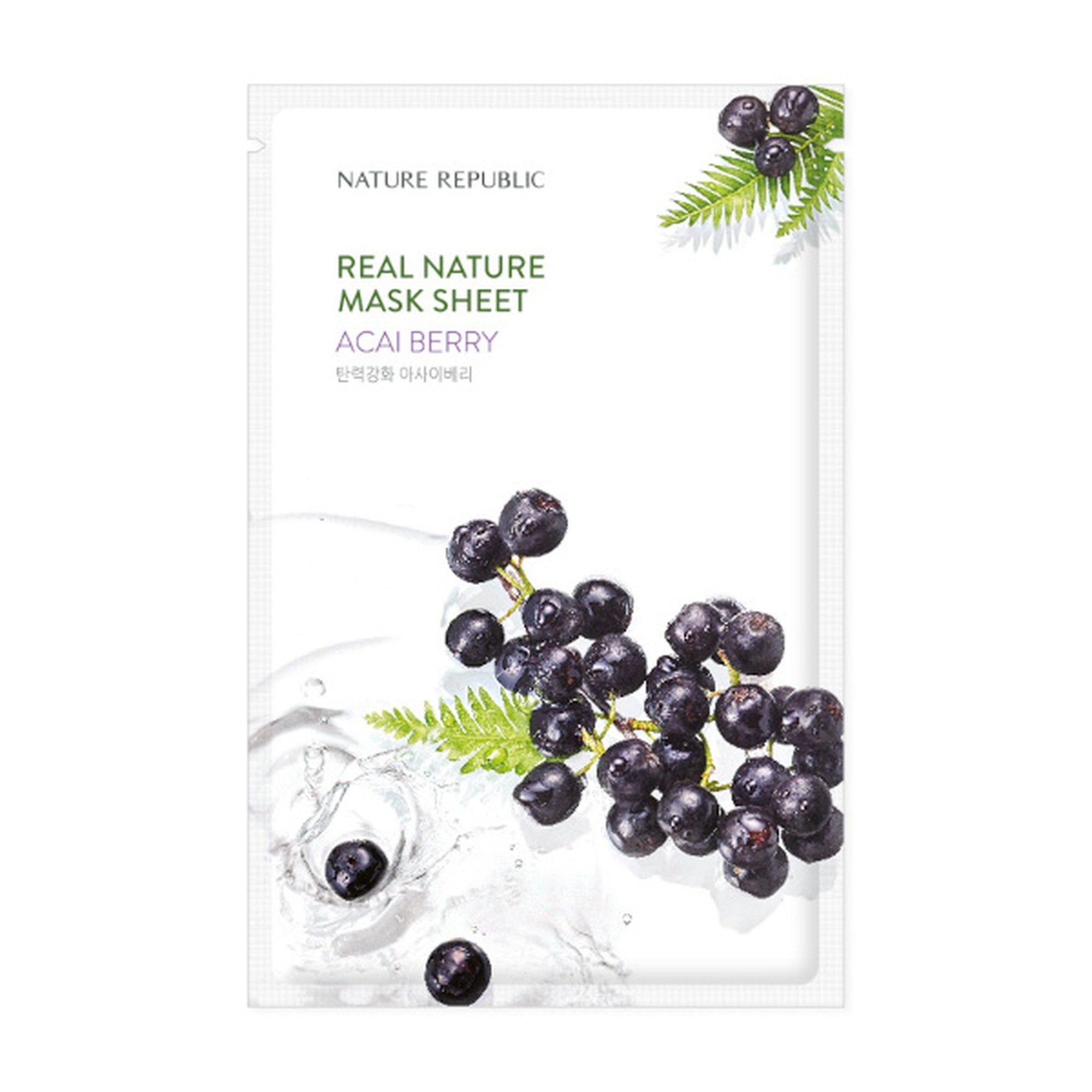 29 G NATURE REPUBLIC Mask Fátyolmaszk-Acai Berry 1 of 1