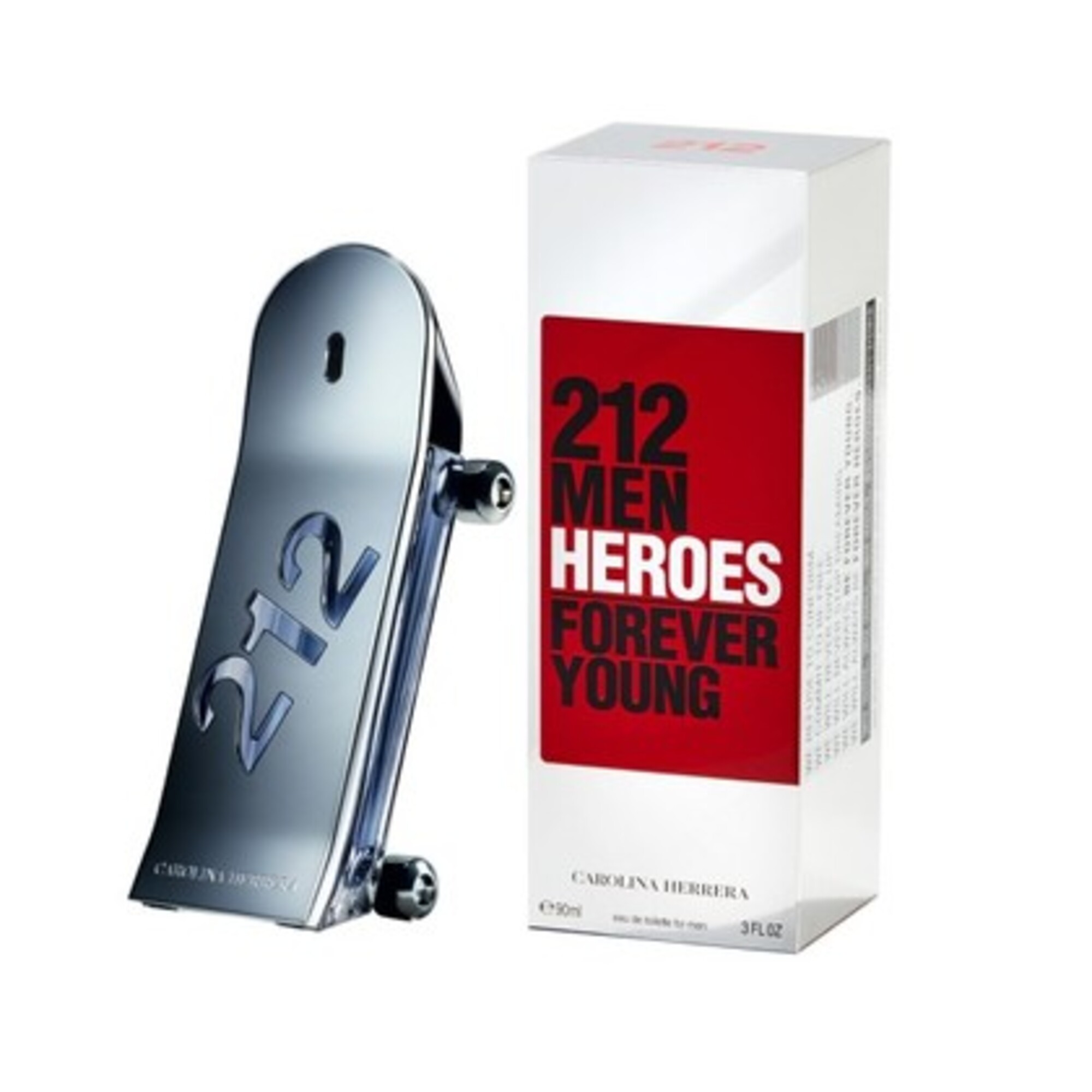 90 ML Carolina Herrera 212 Heroes 212 Heroes Eau de Toilette  1 of 2 