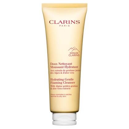 125 ML CLARINS Hydrating Gentle Foaming Cleanser Hidratáló Habzó Arclemosó  1 of 4 