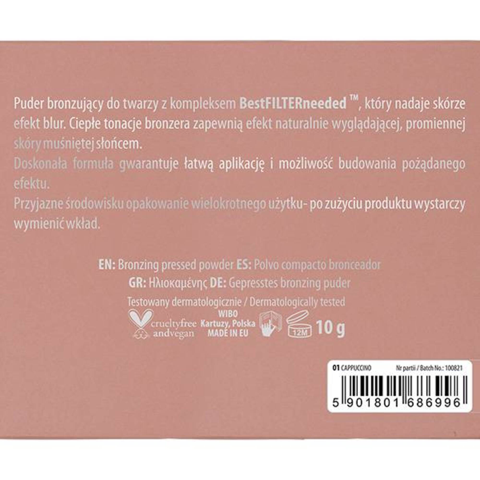 Bronzing Face Pressed Powder Bronzosító