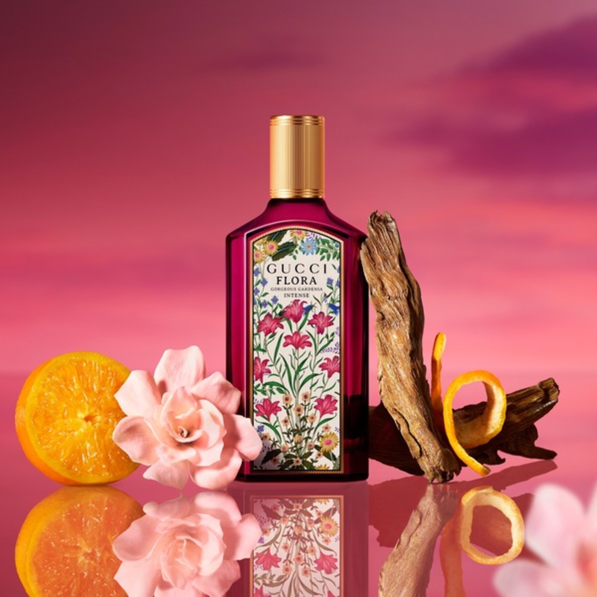 100 ML GUCCI Flora Flora Gorgeous Gardenia Intense Eau De Parfum  1 of 5 