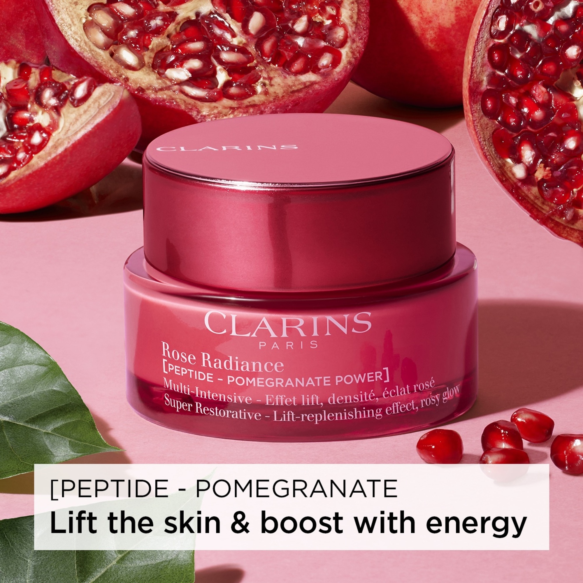50 ML CLARINS Super Restorative Rose Radiance Cream Arckrém 1 of 3