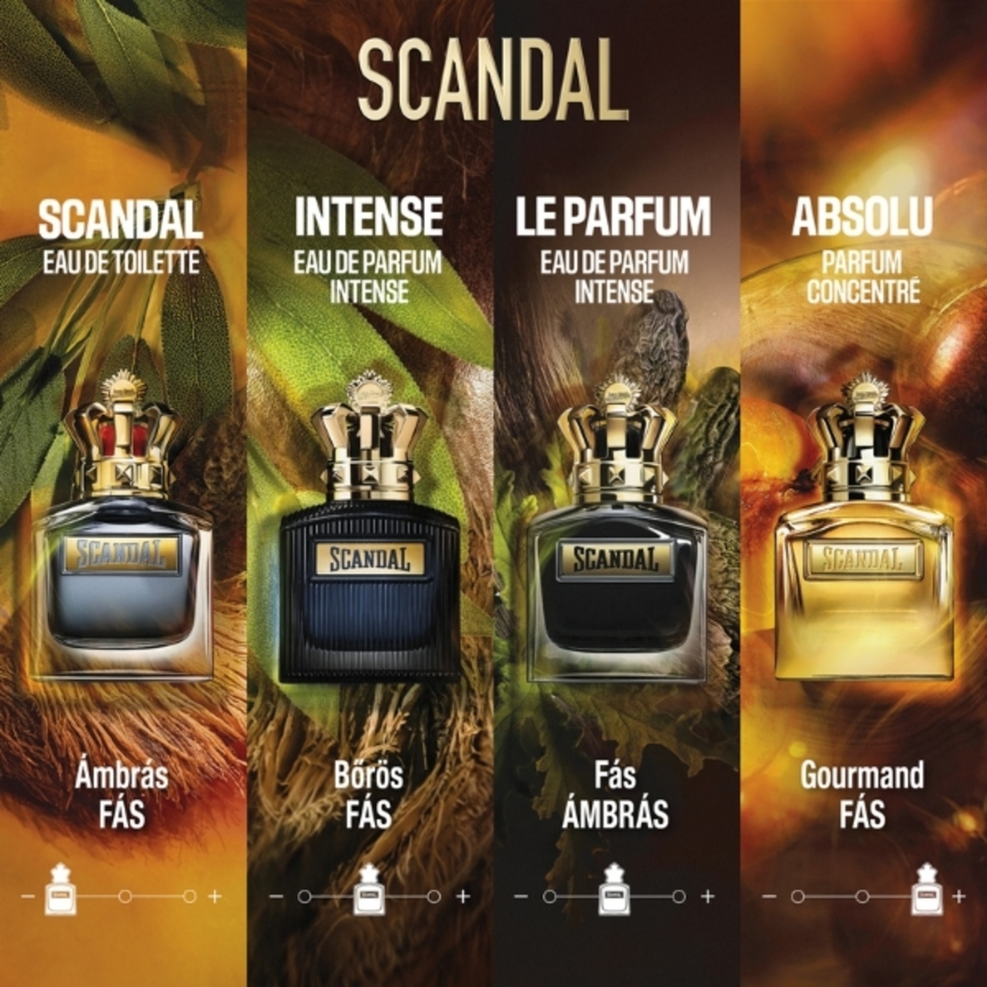 100 ML JEAN PAUL GAULTIER Scandal Absolu Scandal Absolu Pour Homme Parfum 1 of 6