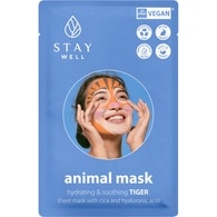  STAY WELL SKIN-CARE Fátyolmaszk-Tigru  