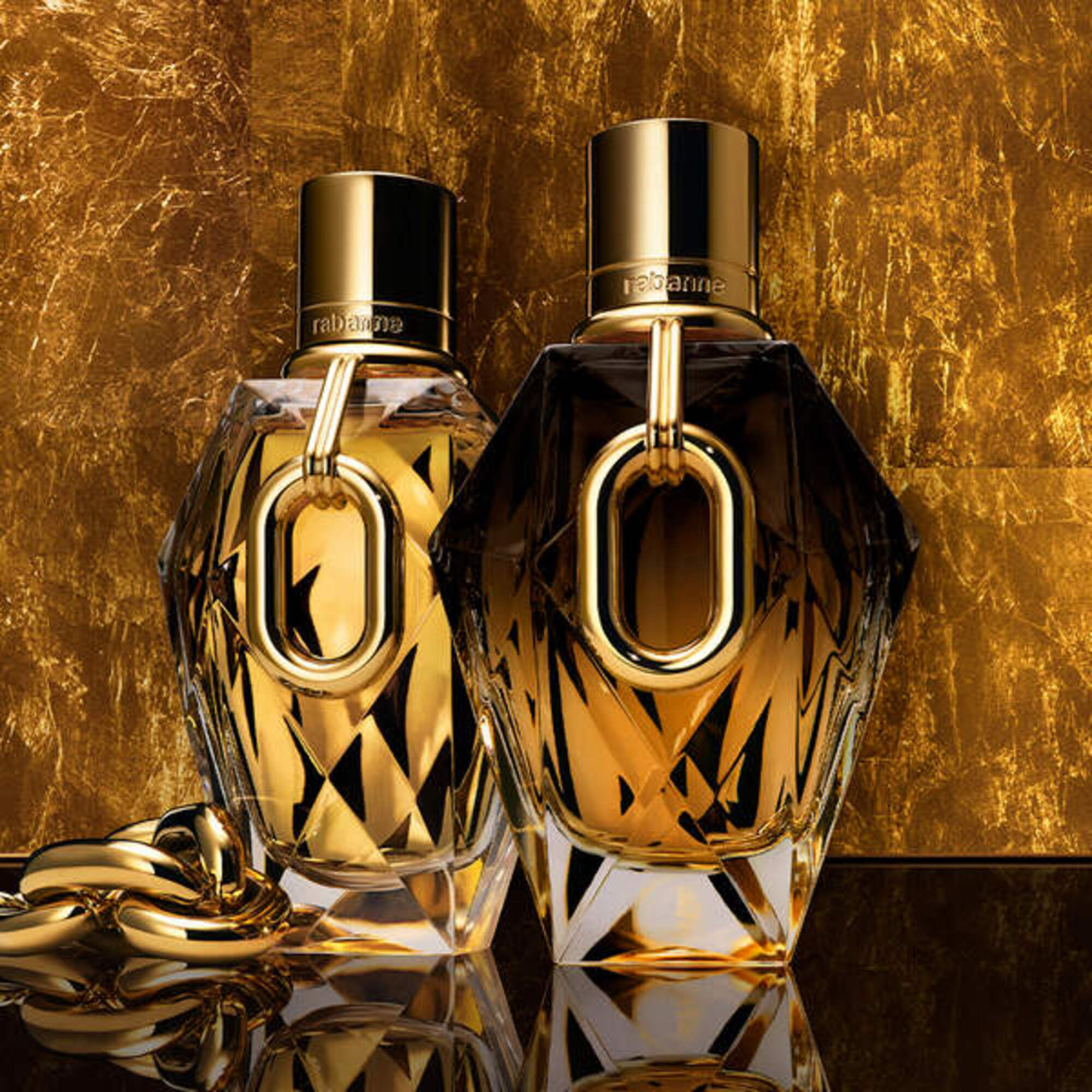 90 ML RABANNE Million Gold Million Gold For Her Parfum  1 of 7 